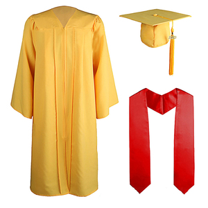 2024 Bán Buôn Chất Lượng Tốt Nhất 4 Mảnh Đặt Hoàng Gia Tốt Nghiệp Gown Và Cap Cho Cao Đẳng Hoặc Đại Học - Product Image 2