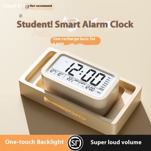 Reloj <span class=keywords><strong>despertador</strong></span> Digital inteligente altamente recomendado para niños y <span class=keywords><strong>niñas</strong></span>, herramienta de <span class=keywords><strong>despertador</strong></span> multifuncional electrónica para uso en la sala de estar del hogar - Product Image 5