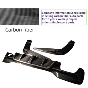 Difusor Trasero de Fibra de Carbono Estilo 3D para Serie 5 G30 G38 2017-2020 - Product Image 5