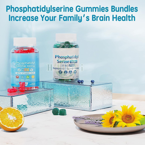 ओम नोट्रोपिक मस्तिष्क पूरक चीनी मुक्त फॉस्फेटिडिलसेरीन गुम्ज़ बच्चों के लिए विटामिन सी और डी 3 - Product Image 6