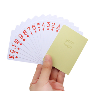 중국 도매 맞춤형 플레잉 카드 게임 카드 PVC 자신의 디자인 플라스틱 종이 카드 게임 - Product Image 6