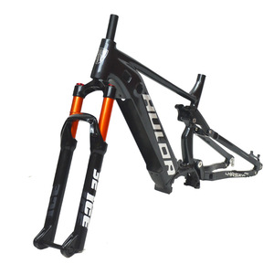 Cadre de vélo électrique Hulda 29 en alliage d'aluminium, double batterie, moteur central, design moderne et léger - Product Image 2