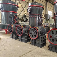 Machine de broyeur de laitier de mica de plâtre de plâtre de pierre ponce de rendement élevé d'approvisionnement d'usine pour le processus de fabrication de poudre micronisée