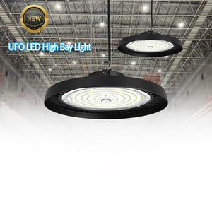 โคมไฟไฮเบย์ LED UFO 480W ให้แสงสว่างพื้นที่ขนาดใหญ่ ระบายความร้อนด้วยการไหลเวียนของอากาศ เหมาะสำหรับพื้นที่โลจิสติกส์ พาร์ค โรงงาน โถงขนาดใหญ่ ไฟส่องสว่างเพดานสูง - Product Image 4
