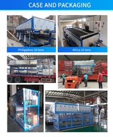 Machine à glace industrielle automatique de 100 tonnes pour la production de glace en tubes, idéale pour l'industrie