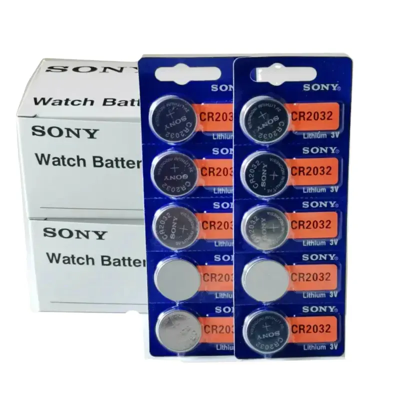 wholesale price 3V cr2032 cr2025 cr2016 cr2450 cr1632 cr2050 lithium button cells coin cells batteries for sony maxell