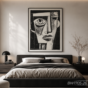 Peinture murale abstraite de luxe en verre trempé, décoration intérieure moderne, fabricant OEM ODM, vente en gros au Vietnam - Product Image 5