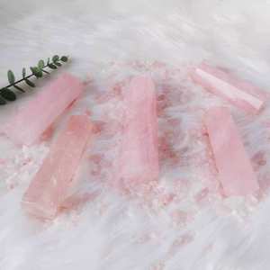 Cristal de Cuarzo Rosa Natural de Alta Calidad al por Mayor, Torre de Cristal Curativa para Decoración - Product Image 3
