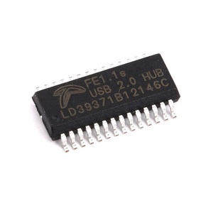 Chip controlador de concentrador de 4 puertos de alta velocidad Djcf Surface Mount FE1.1S SSOP-28 USB2.0 - Product Image 1