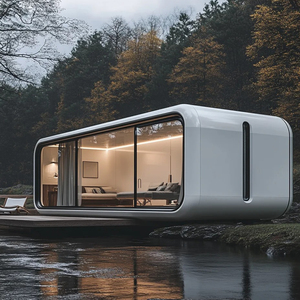 Maisonnette modulaire portable Double Apple Cabin, <span class=keywords><strong>maison</strong></span> conteneur, <span class=keywords><strong>maison</strong></span> capsule spatiale, prête à vivre - Product Image 3