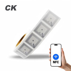 Tem nhãn dán <span class=keywords><strong>NFC</strong></span> tùy chỉnh logo, chip <span class=keywords><strong>NFC</strong></span> 13.56MHz, mẫu miễn phí, chuẩn ISO14443A, chất liệu PET PVC chống nước, dùng cho khách sạn - Product Image 3