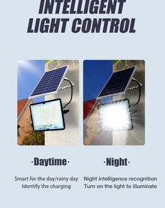 Projecteur solaire LED extérieur étanche IP67 100W 400W 600W 800W 1000W en acier inoxydable 2835 avec <span class=keywords><strong>angle</strong></span> de faisceau de 360° et télécommande - Product Image 6