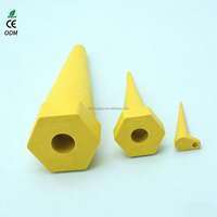 Kit de bouchons en caoutchouc jaune résistant à l'huile HANGQIU pour réparation de flexibles hydrauliques, anti-poussière et anti-fuite, bouchon conique de 3 mm à 42 mm