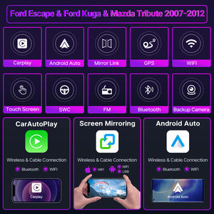 Radio para Auto al por Mayor para Ford Escape 2007-2012, Pantalla Táctil, Reproductor Navi, Carplay, Sistema Multimedia Android, Bluetooth, Auto 2 Din - Product Image 2