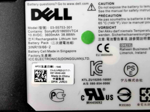 แบตเตอรี่คอนโทรลเลอร์ 0JVR23 JVR23 รุ่น 03-55753-301 สำหรับ SC7020 SC5020 3020 มีสินค้าในสต็อก แบตเตอรี่คอนโทรลเลอร์จัดเก็บข้อมูล SC7020 รุ่น 0JVR23 03-55753-3 - Product Image 4