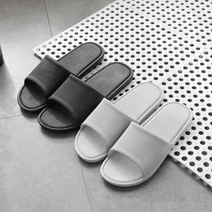 Men's And Women's Indoor Slippers Non Slip <b>Soft</b> Sole Home Bath Slippers Summer Couple <b>Shoes</b> Black Gray 1.5Cm 3.5Cm Thickness - Product Image 4
