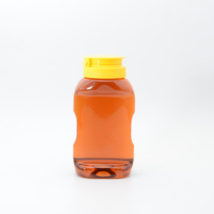 Botella de Salsa de 360g 12OZ para Ketchup/Mayonesa, Botella de Plástico PET Transparente de Silicona para Salsa Picante y BBQ con Tapa Abatible Negra - Product Image 1