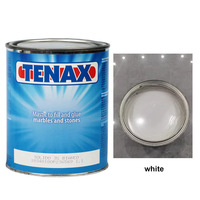 Xxt100 TENAX Adhésif époxy bicomposant pour marbre 2KG Colle de réparation pour pierre Durcissement en 15 minutes Résistant au jaunissement Pâte colorante Teintant