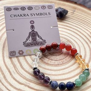 Natural Stone Bracelet Colorful Glass Beaded Heart Chakra <b>Love</b> Top-rated Factory Direct Wholesale Discount - Product Image 3
