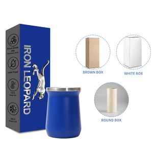 Fábrica al por mayor Mini delicadas tazas de café ecológicas <span class=keywords><strong>Yerba</strong></span> <span class=keywords><strong>Mate</strong></span> tazas aisladas al vacío soporte de azúcar térmico para fiesta en casa - Product Image 2