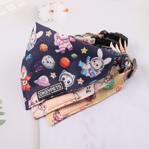 Customized Logo <strong>Dog</strong> Bandana Christmas with Adjustable <strong>Collar</strong> Portable Luxury Puppy Scarf <strong>Collar</strong> for Small <strong>Dogs</strong> - Product Image 4