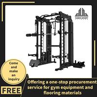 Support multifonctionnel de Squat de cage de puissance de musculation avec la machine de Smith de gymnastique d'entraînement d'haltérophilie