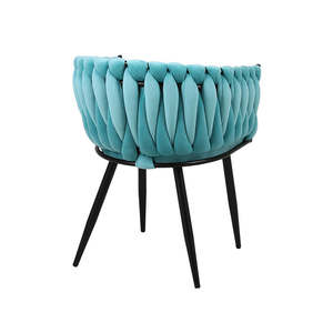 2025 Internet người nổi tiếng trang điểm ghế cô gái dễ thương ghế móng tay nghệ thuật mặc quần áo Phân thường tựa lưng ánh sáng sang trọng ăn uống ghế phòng ngủ - Product Image 6