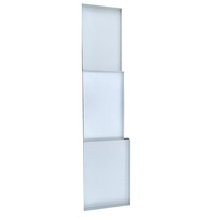 Plaque de cuisson rectangulaire en aluminium de qualité alimentaire, recyclable, prix usine, compatible micro-ondes