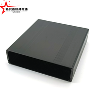Boîtier d'extrusion en aluminium anti-ondes électromagnétiques à paroi épaisse pour transmetteur de signal et instrument de test de laboratoire