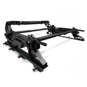 Support de lit universel robuste pour barre de protection <span class=keywords><strong>4x4</strong></span>, compatible avec toutes les pick-up Hilux Ranger F150, porte-bagages extensible avec supports d'accessoires - Product Image 4
