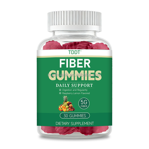 Complément Alimentaire Gommes de Fibres 5 g de Fibres Saveur Framboise Citron 30 Unités Soutien Digestif Quotidien - Product Image 1