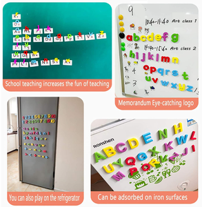 Mới Diy Bảng Chữ Cái Từ Tính EVA Đồ Chơi Giáo Dục Chữ Cái Và Số Từ - Product Image 5