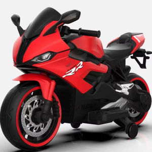 Vente en gros de motos électriques pour enfants, unisexes, avec batterie rechargeable 12V, pour activités de plein air, en plastique - Product Image 2