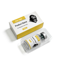 Étiquettes autocollantes personnalisées pour flacons de peptides en verre de 3 ml et 10 ml et boîtes