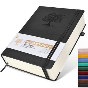 Personalized Notebook Custom logo Promotional A5 100 Sheets Journals Notebook PU Leather Hardcover Notebook with logo - Product Image 1