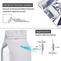 Custom Logo Printed Moisture Proof Food Packaging Pouch with Valve for Coffee Candy Milk Pet Food & Jelly-Custom Size Available