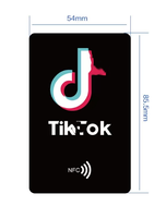 Carte de visite RFID NFC en PVC avec puce F08 et code QR pour usage hôtelier