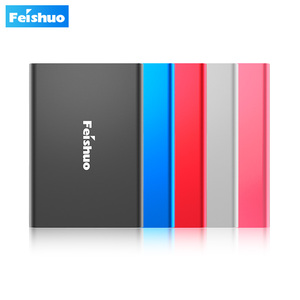 Feishuo Hard Disk eksternal portabel 1TB, Hard Disk eksternal 3.0G ke 2TB logam baru hadiah untuk Laptop 500 - Product Image 2