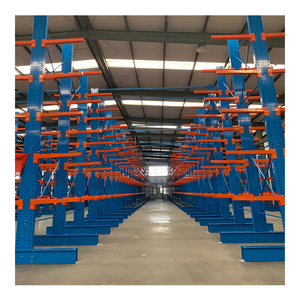Industrial Cantilevered Pipe Rack <b>System</b> Steel Material with Corrosion Protection Feature - Product Image 1