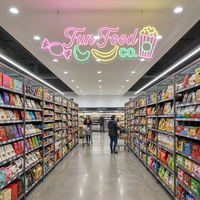 Enseigne lumineuse LED néon alimentée par USB, texte et graphiques personnalisés, acrylique imperméable, enseigne ouverte pour la maison, les magasins, les bars