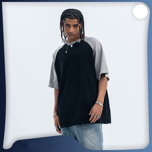 Nouveau modèle T-shirt décontracté respirant à manches courtes et col rond en coton tricoté 100% de haute qualité - Product Image 3