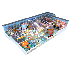 Área de Juegos Interior Comercial de Alta Calidad Leber, Zona de Juegos Infantil con Piscina de Pelotas, Trampolín, Toboganes, <span class=keywords><strong>para</strong></span> Escuelas, <span class=keywords><strong>Parques</strong></span> de Diversiones y Centros Comerciales - Product Image 5