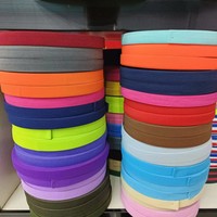 Bande élastique pour literie, 25 mm, polyester et élasthanne, tissée, extensible, durable, pour draps-housses, directement de l'usine