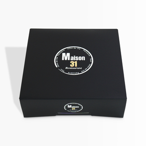 Cajas al por Mayor para Mini Donuts, Cajas de Embalaje para Llevar Comida Negras Personalizadas con su Propio Logotipo - Product Image 3