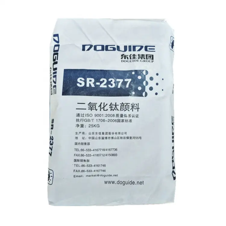 China Hersteller Rutil-Titan-Dioxid TiO2 Hersteller SR 2377