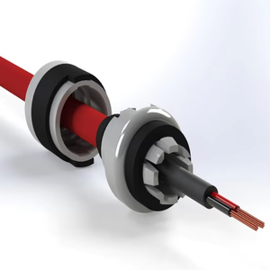 Appuyez pour adapter l'indice IP universel de la glande de câble: IP66 selon IEC60529-1989 + AMD1:1999 + AMD2:2013. Câble blindé et non blindé de 6to12mm - Product Image 1