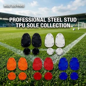 Al por mayor, <span class=keywords><strong>suelas</strong></span> autoadhesivas personalizadas para tacos de béisbol, diseño dividido, almohadillas de TPU resistentes al desgaste para pegar en zapatillas, para modificación de calzado deportivo - Product Image 2