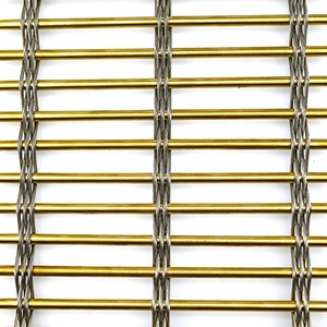 Lưới thép không gỉ trang trí với dây cáp và thanh như một vật liệu kim loại trang trí nội thất - Product Image 1