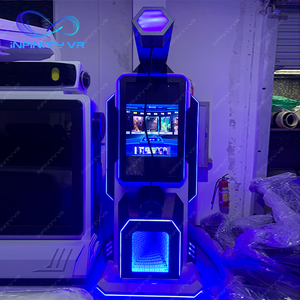 Parc d'attractions intérieur <span class=keywords><strong>réalité</strong></span> <span class=keywords><strong>virtuelle</strong></span> 9D Vr simulateur de tir espace Vr 9D Vr plate-forme de jeu debout avec grand écran HD - Product Image 1
