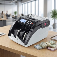 Détecteur de billets UV MG 5800B, machine de comptage de billets, compteur de monnaie pour supermarchés et banques, détection des devises ERUO USD GBP